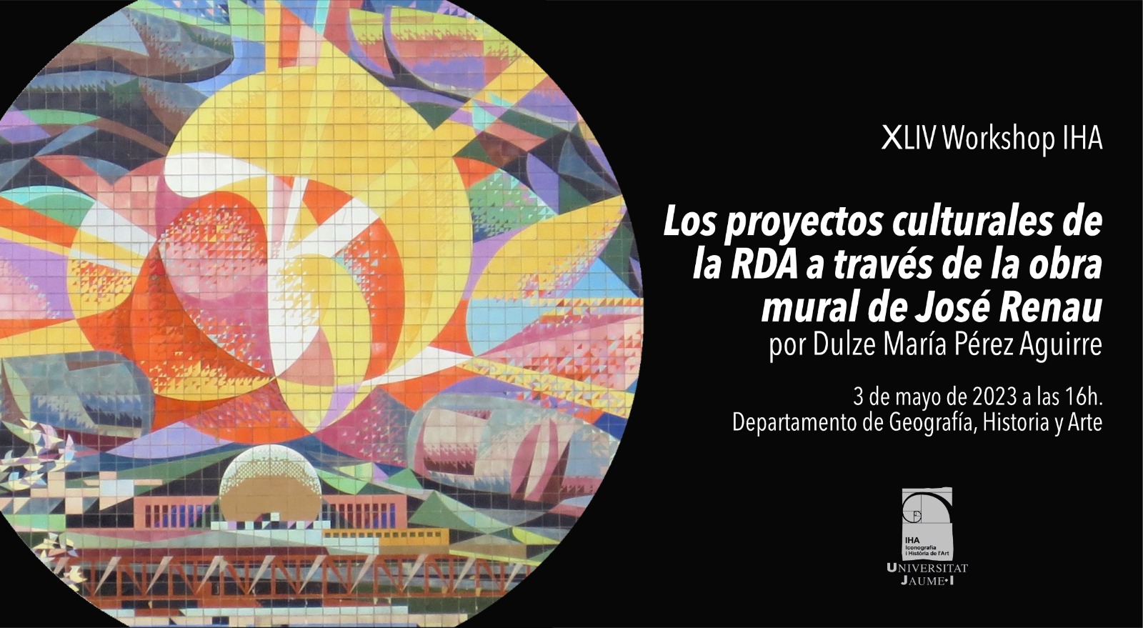 En este momento estás viendo XLIV Workshop IHA y presentación de la obra de Javier Parra