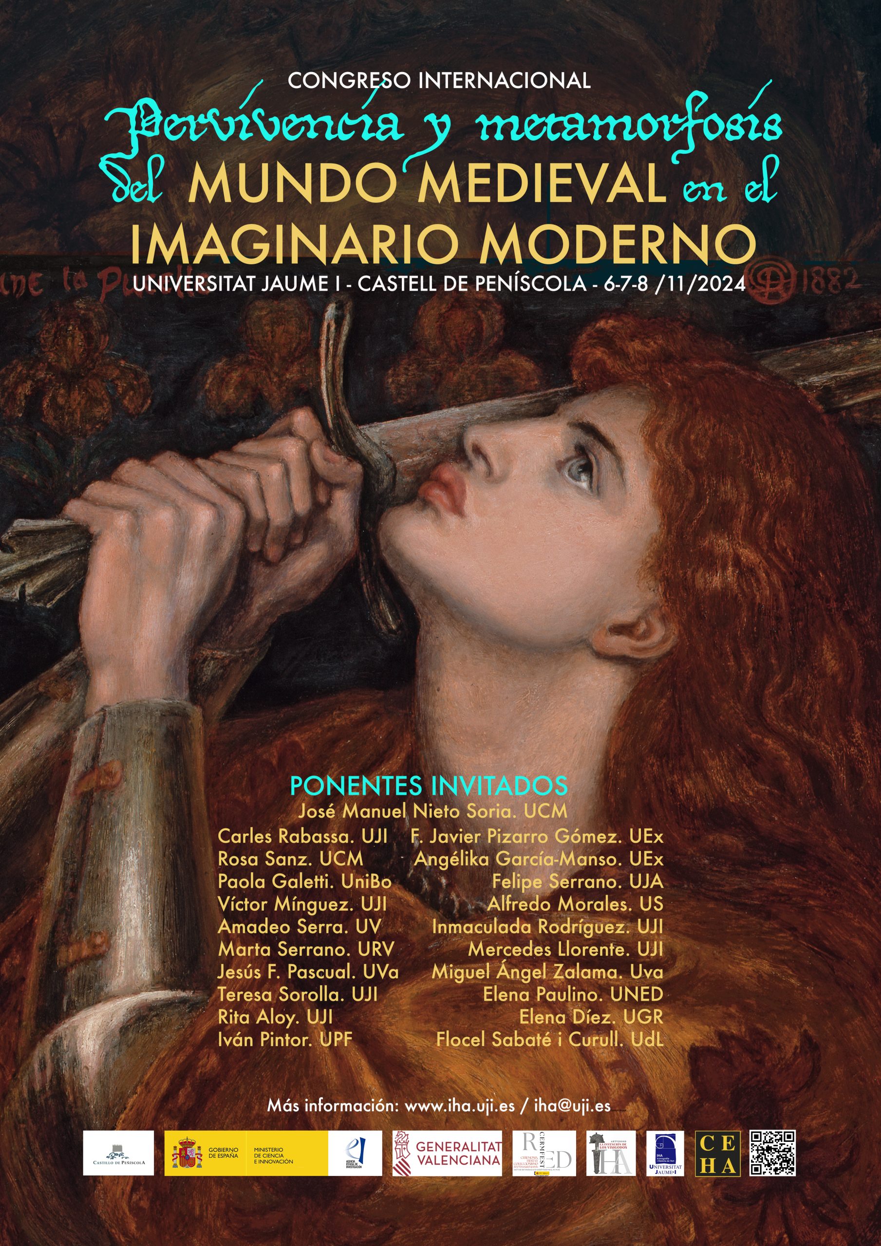 En este momento estás viendo Programa definitivo Congreso «Pervivencia y Metamorfosis del Mundo Medieval en el Imaginario Moderno»