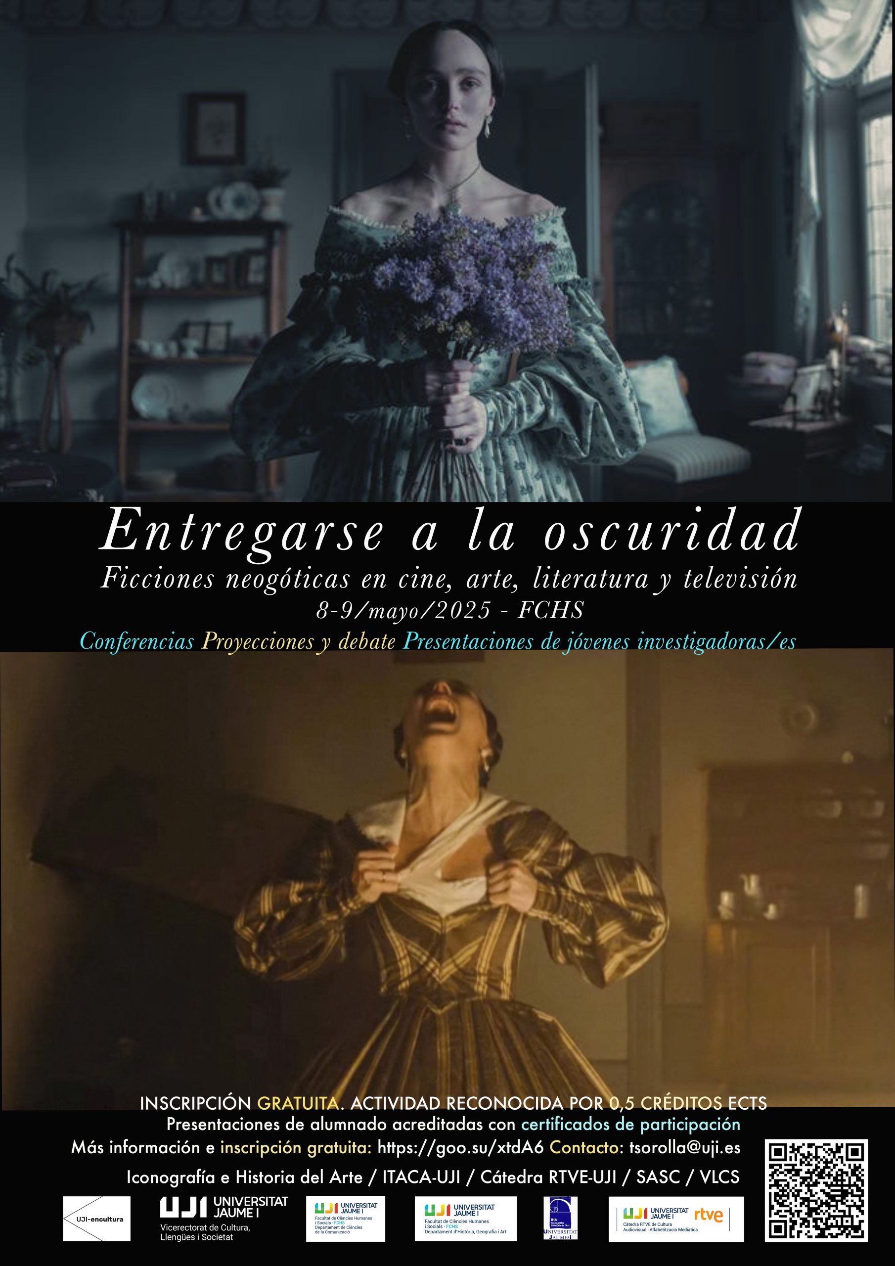 En este momento estás viendo Entregarse a la oscuridad. Ficciones neogóticas en cine, arte, literatura y televisión